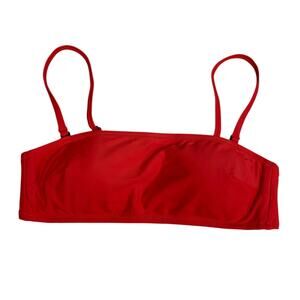 New Linea Aqua Womens XXS Detachable Straps Padded Bandeau Bikini Top ONLY